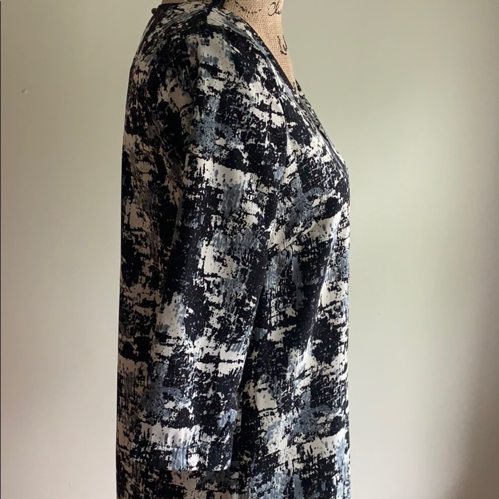 Sienna Sky black/grey print dress size S - Picture 7 of 13